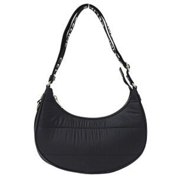 Celine Ava Nylon Shoulder Bag Black Shoulder Bag - Picture 1 of 9